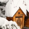 Village de vallouise en hiver